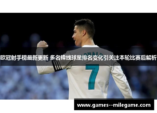 欧冠射手榜最新更新 多名锋线球星排名变化引关注本轮比赛后解析